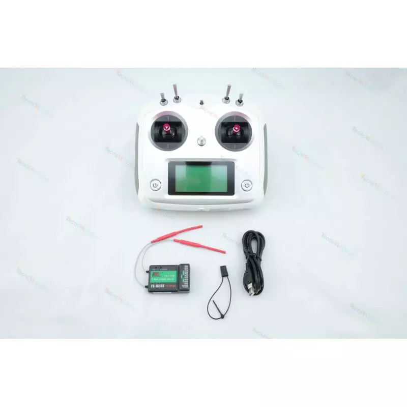 Radio FLYSKY FS-i6S 10 voies + récepteur 10 voies iA10B AFHDS2A