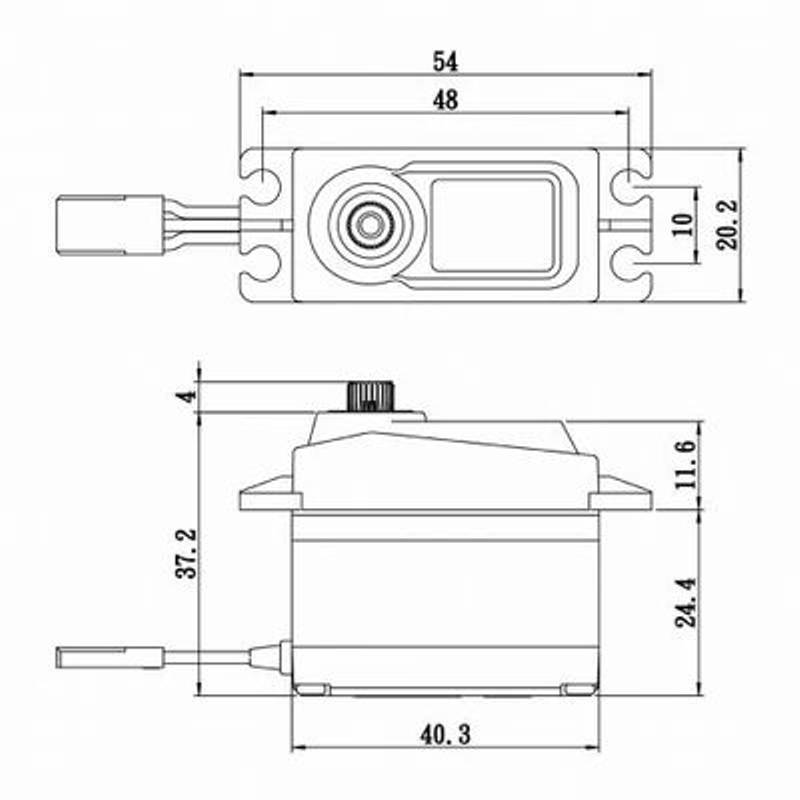 Servo Savöx SA-1256TG+ 20Kg.cm/6v