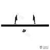 Rear underrun bar for RC rigid truck 1/14 - Lesu H-1306