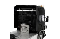 Led bar with white lights and 2 spotlights for back of RC truck cab 1/14 - LESU S-1321