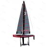 RC Sailboat Focus V3 1m RTR RED by Joysway with 2.4Ghz transmitter