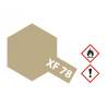 Mini XF78 Beige pont mat - Tamiya 81778