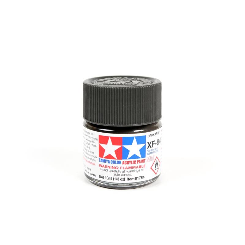 Mini XF84 Fer Foncé mat - Tamiya 81784
