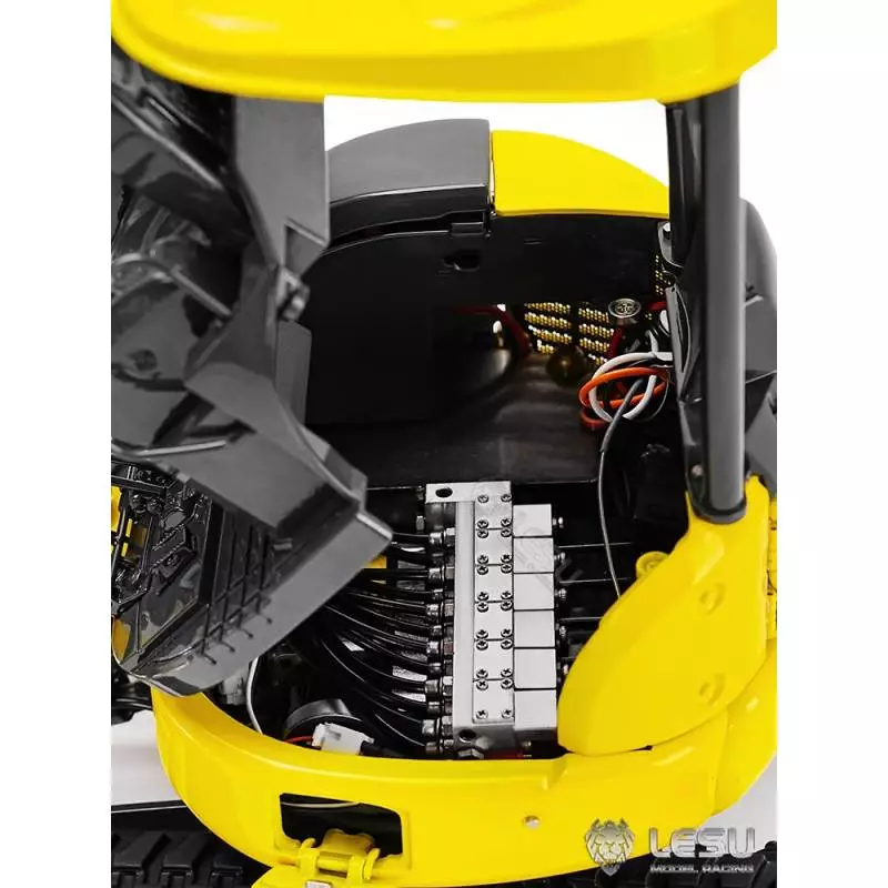Mini-pelle RC Aoue PC30 1/14 LESU en kit - LESU BA-B0003-KIT