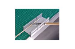 Miter box in anodized aluminium - Artesania Latina 27031