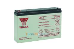 6v 7Ah lead-acid battery Yuasa NP7-6