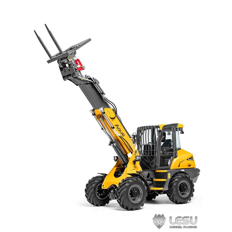 Compact wheel loader with telescopic arm RC Aoue AT1050 1/14 LESU in kit - LESU RD-A0015-KIT