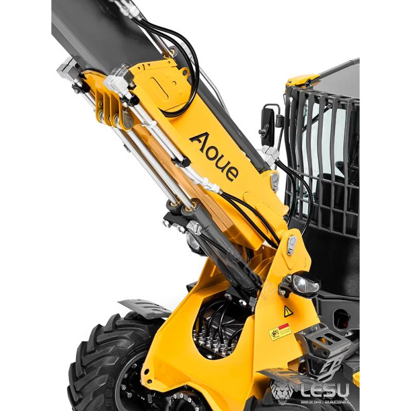 Compact wheel loader with telescopic arm RC Aoue AT1050 1/14 LESU in kit - LESU RD-A0015-KIT