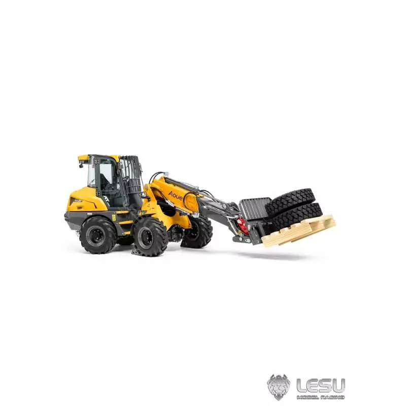 Compact wheel loader with telescopic arm RC Aoue AT1050 1/14 LESU in kit - LESU RD-A0015-KIT