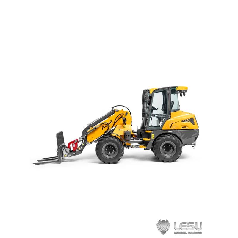 Compact wheel loader with telescopic arm RC Aoue AT1050 1/14 LESU in kit - LESU RD-A0015-KIT