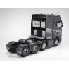 Tamiya RC Truck Scania 770 S V8 8x4/4 1/14 in Gun Metal, with lights and sounds (Complete Pack)