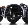Camion RC Tamiya Scania 770 S V8 8x4/4 1/14 peint en Gun Metal avec lumières et sons et radio 14 voies LCD (Pack complet)