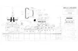 Plan MRB Remorqueur Abeille Languedoc ou Abeille Flandre 1/50