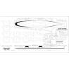 Plan MRB Porte-Avions Charles de Gaulle 1/200