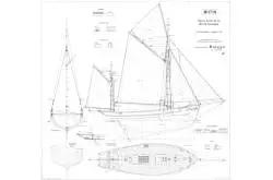 Plan MRB Voilier MUTIN 1/40