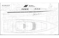 Moonracker Yacht 1/25 MRB Blueprints