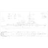 French Navy Frigate Jean Bart 1/100 MRB Blueprints100