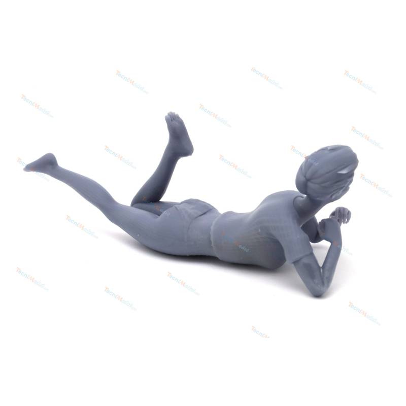 1 Reclining bather figure 1/10