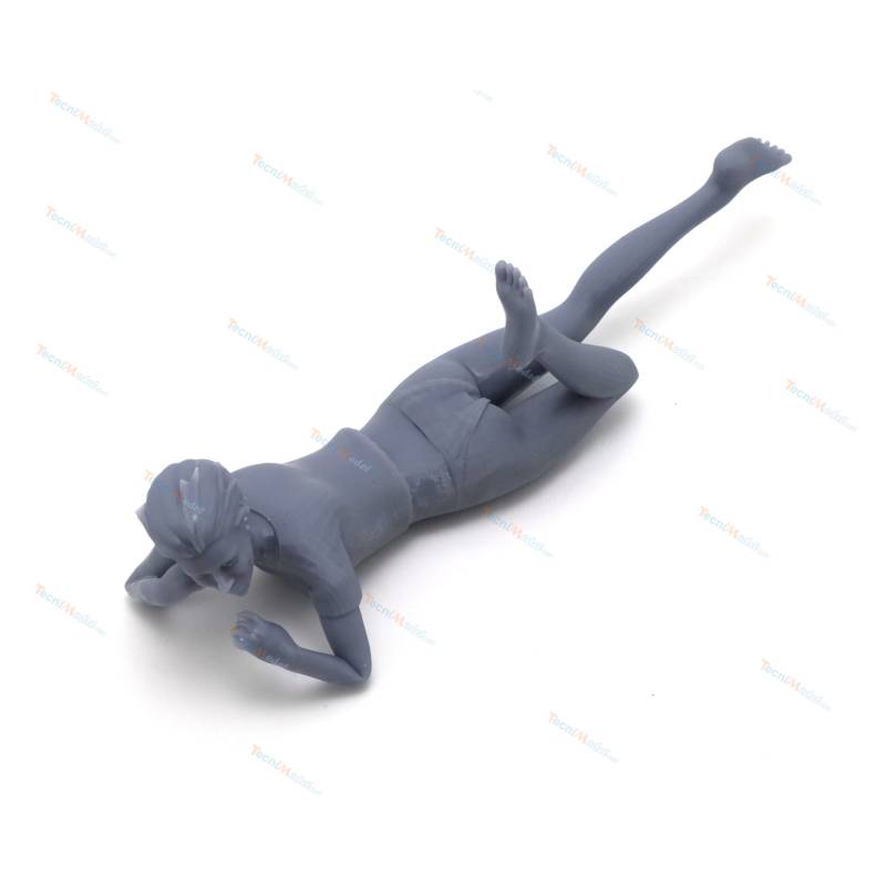 1 Reclining bather figure 1/10