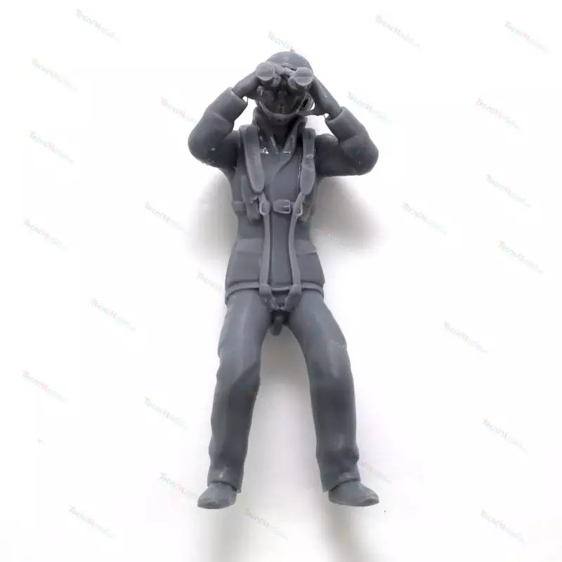 1 Figurine d'équipier SNSM avec jumelles 1/15