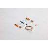 Lot de 5 leds blanches avec résistances (3V à 14V) - Aero-Naut 567751