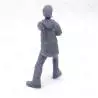 1 Figurine de marin pêcheur debout 1/20