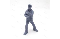 Standing fisherman 1/30 figure