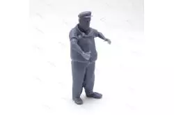 Sailor at the helm 1/15 figure