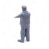 1 1/25 sailor figure at the helm