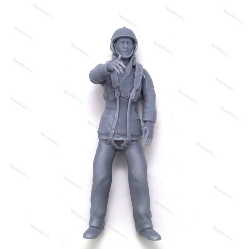 1 Figurine d'équipier SNSM debout qui pointe du doigt 1/30