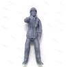 1 Figurine d'équipier SNSM debout qui pointe du doigt 1/30