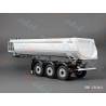 LESU 3-axle wide wheel tipper semi-trailer with hydraulic lift 1/14 - LESU LS-A0069