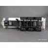Semi-remorque benne LESU 3 essieux à roues larges avec levage hydraulique 1/14 - LESU LS-A0069