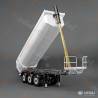 LESU 3-axle wide wheel tipper semi-trailer with hydraulic lift 1/14 - LESU LS-A0069