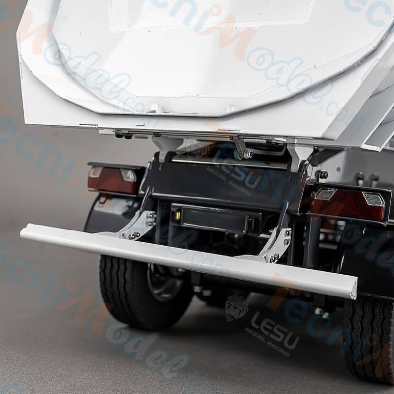 LESU 3-axle wide wheel tipper semi-trailer with hydraulic lift 1/14 - LESU LS-A0069