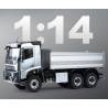 Volvo FMX 6x4 electric tipper RTR 1/14