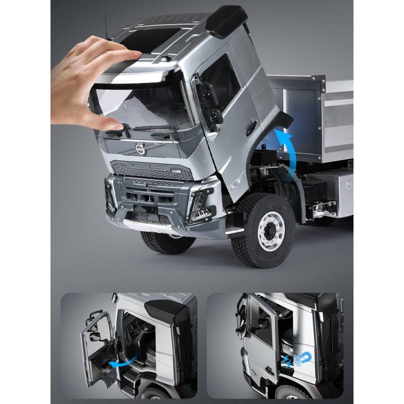 Volvo FMX 6x4 porteur benne électrique RTR 1/14