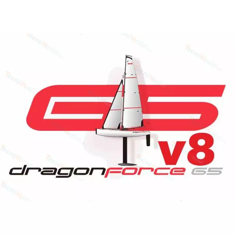 New v8 Joysway Dragon Force RG65 RC Sailboat ARTS JOYSWAY 8815V8