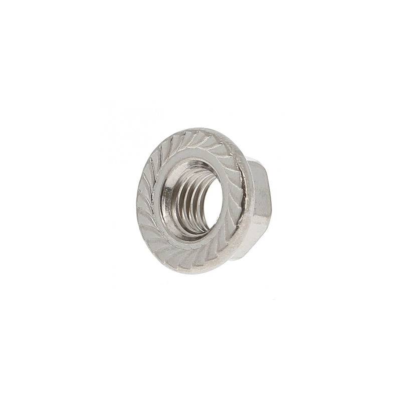 Sachet de 25 écrous à embase crantée M3 Inox A4 DIN 6923