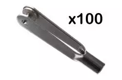 100 Chapes métal M2.5 KAVAN