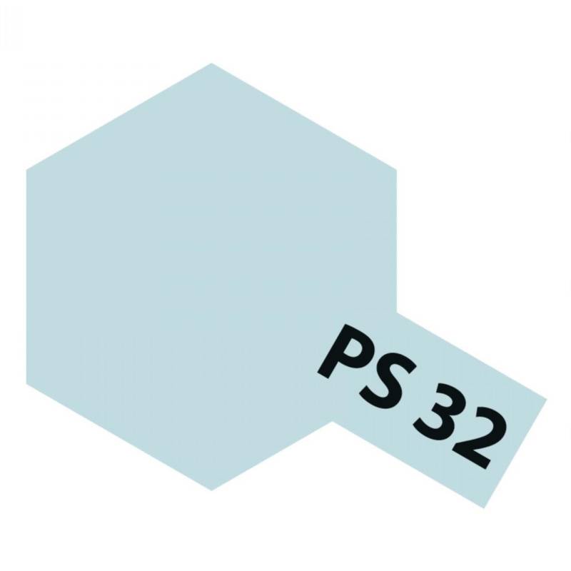 Peinture Lexan Tamiya PS32 Corsa Grey (Gris bleuté) 100ml - Tamiya 86032