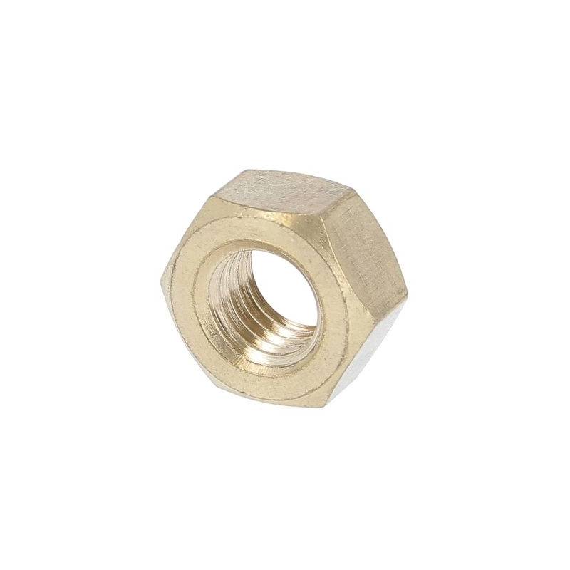 25 Brass Nuts M3 HU DIN934