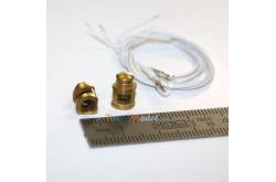 2 White Navigation Lights 112.5° 6x6x10mm 3V - Aero-Naut 566071