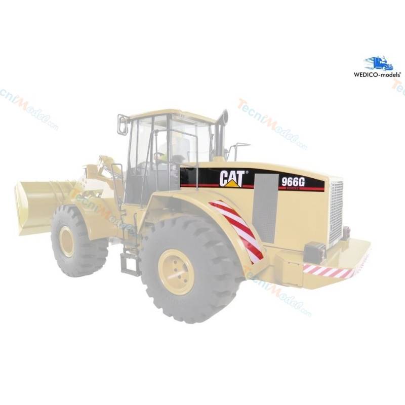 Planche d'autocollants du chargeur CAT 966G Wedico - Thicon Models 29934-W