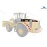 CAT 966G charger decal sheet Wedico - Thicon Models 29934-W