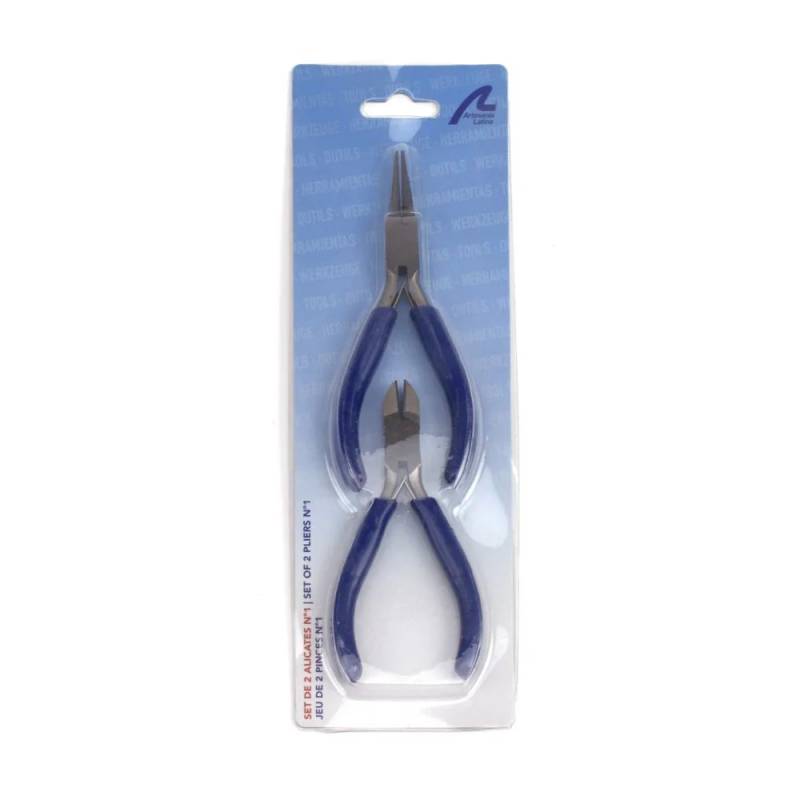 Set of 2 conical grip pliers and cutting pliers
Artesania Latina 27034