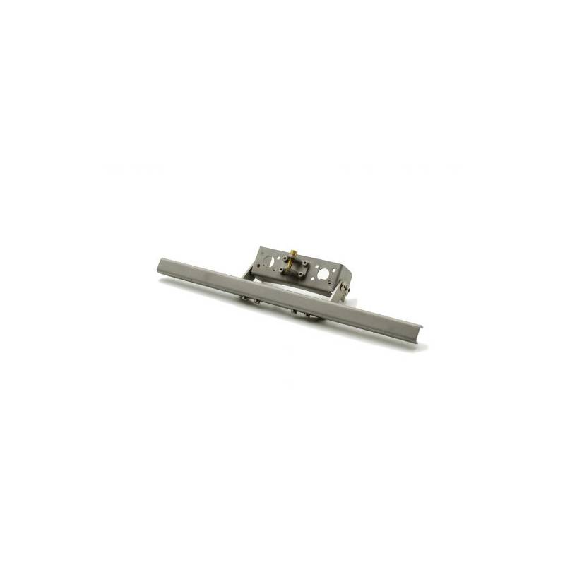 Habillage de traverse arrière de camion européen Tamiya avec barre anti-encastrement et attelage - SCALE-PARTS SP-01-02-016