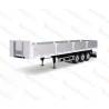 3-axle flatbed semi-trailer with dropsides CARSON 1/14 - Carson 500907740