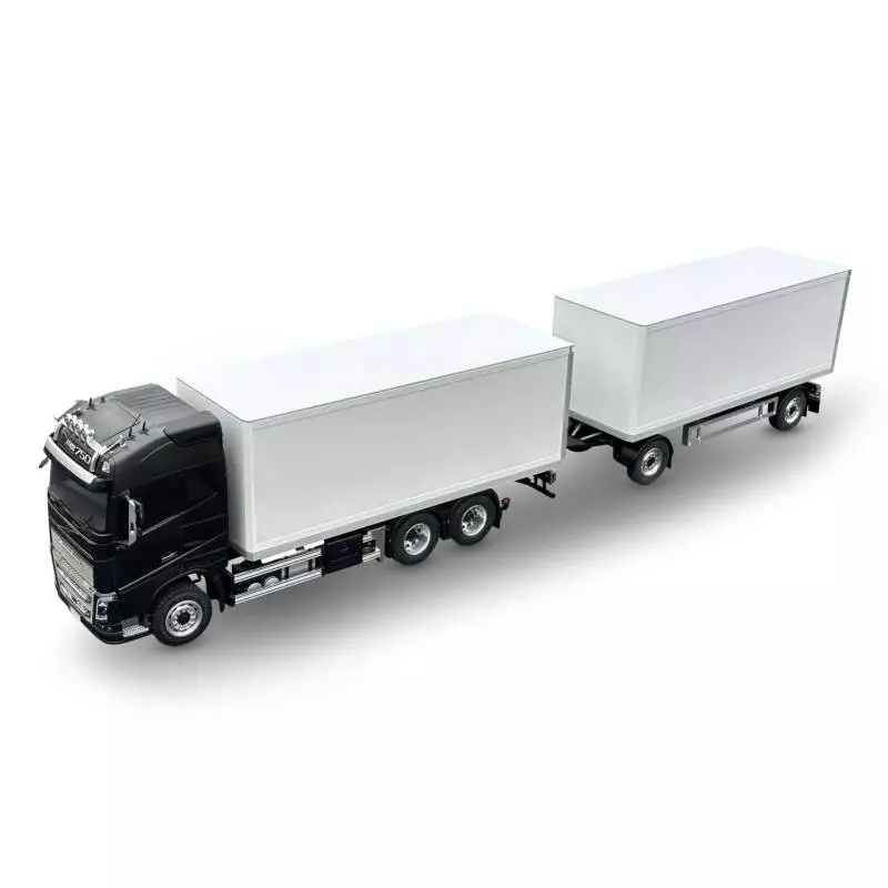 Carrosserie fourgon pour camion RC porteur 3 essieux Volvo 56360 Tamiya 1/14 - CARSON 500907732