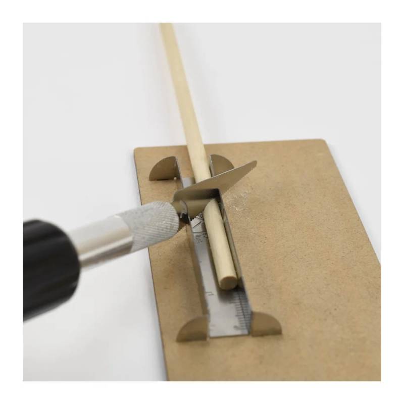 Micro mitre box with precision saws